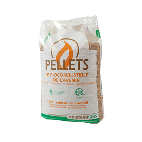 01 PALETTE DE PELLETS BOIS PIVETEAU (66 sacs) – BDC Pellets